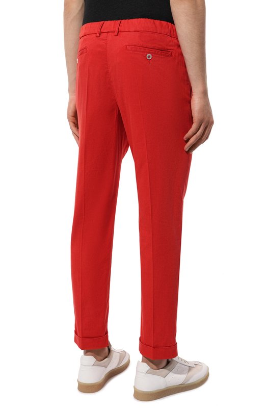 Брюки Marco Pescarolo Красный, фото 4
