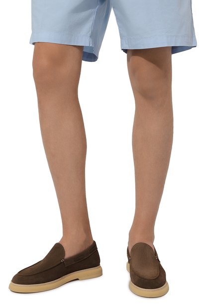 Замшевые лоферы SEBOY`S, арт. 2303/S/REVERSE/B0AT, фото 3