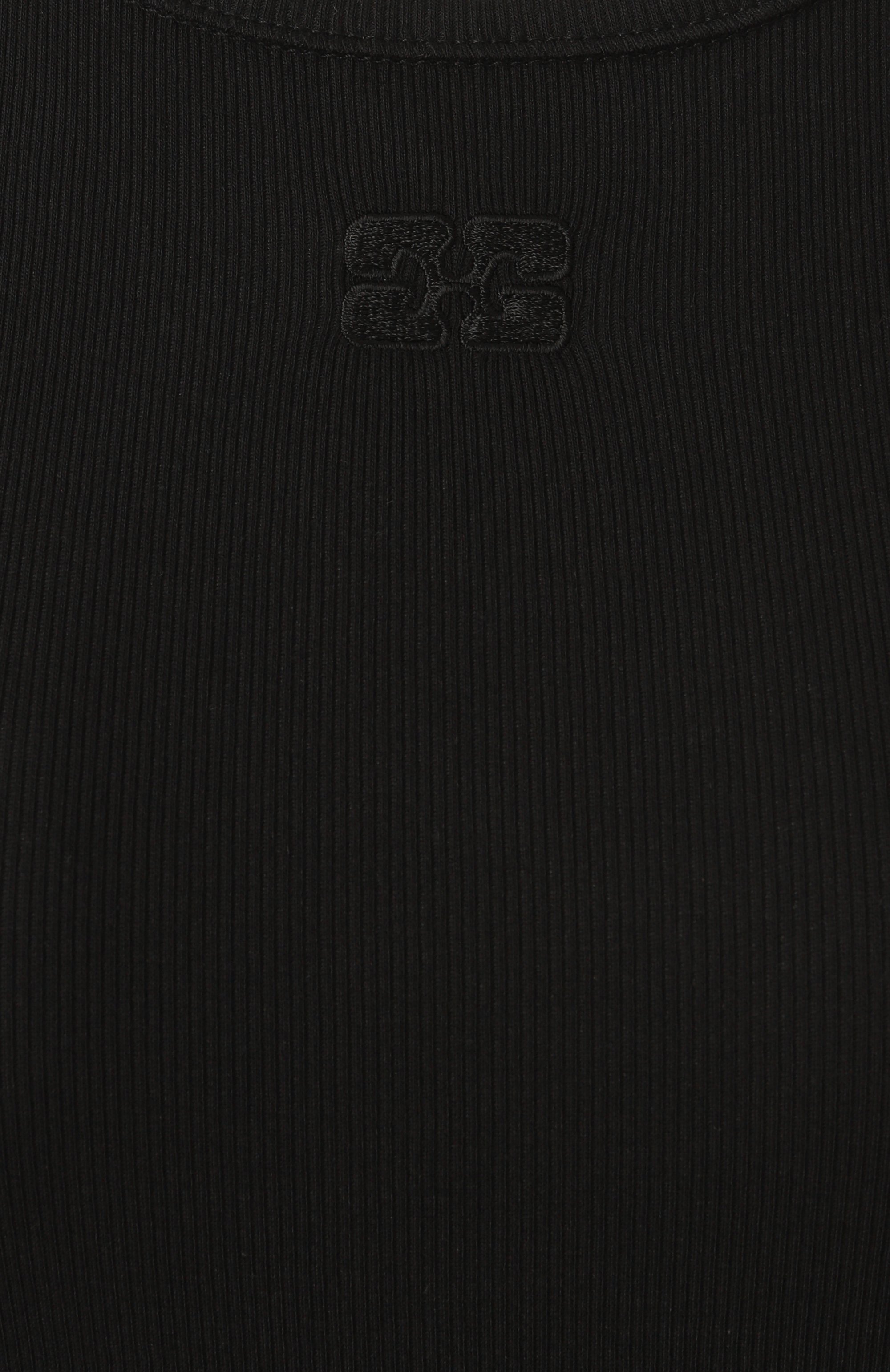 Хлопковая майка GANNI, арт. T3898, фото 6