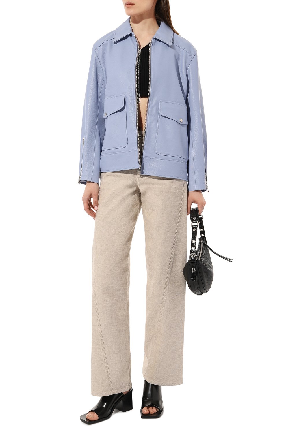 Кожаная куртка MASLOV, арт. SMW16, фото 2