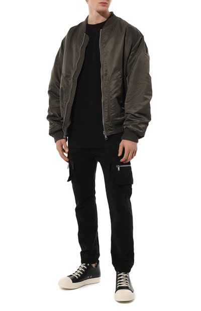 Хлопковые джоггеры RICK OWENS, арт. RU02C7396/TB, фото 2