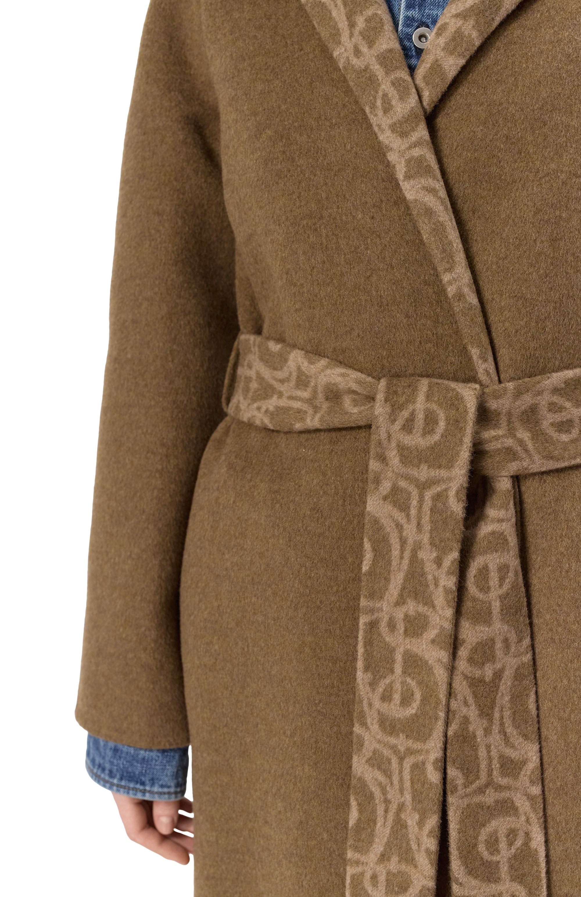 Пальто из шерсти и кашемира BURBERRY, арт. 8101302, фото 5