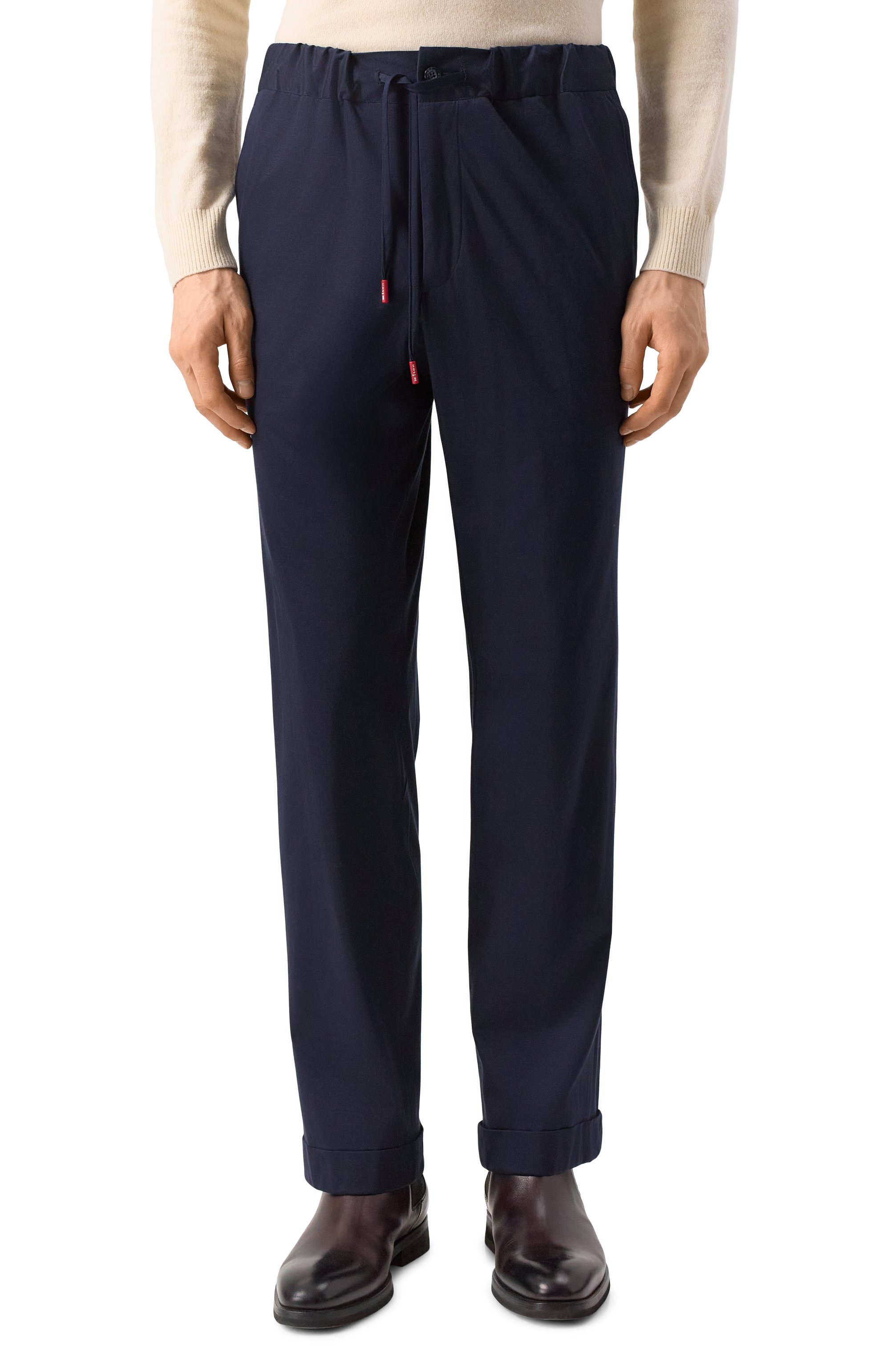 Хлопковые брюки KITON, арт. UPN007K06R4911, фото 3