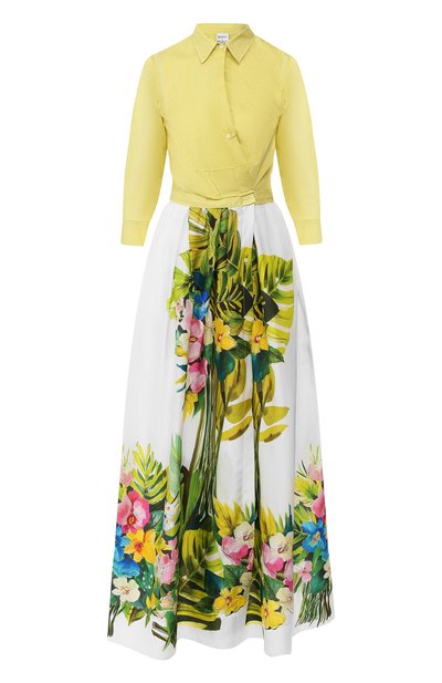 Женское шелковое платье SARA ROKA, арт. JINNYPL0NG/SS19-34