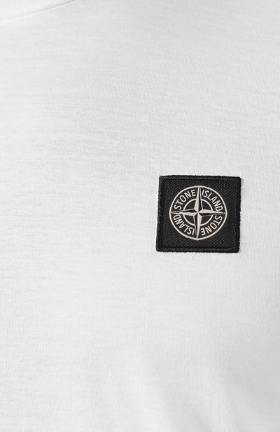 Хлопковая футболка STONE ISLAND, арт. 711524113, фото 5