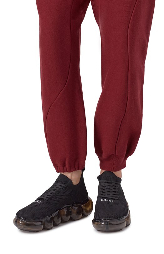 Текстильные кроссовки UNDERCOVER x grounds Undercover UP1F1F01 Чёрный  UP1F1F01 Фото 2