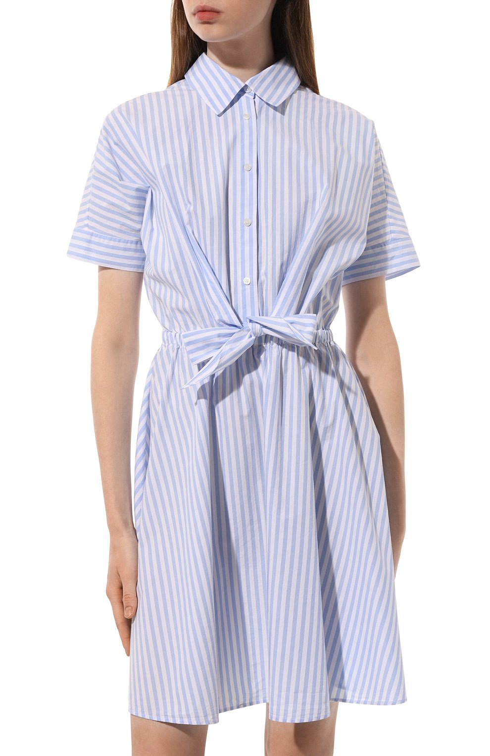 Хлопковое платье BOSS, арт. 50487037, фото 3