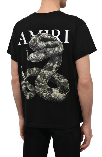Хлопковая футболка AMIRI, арт. MJGT006-001, фото 4