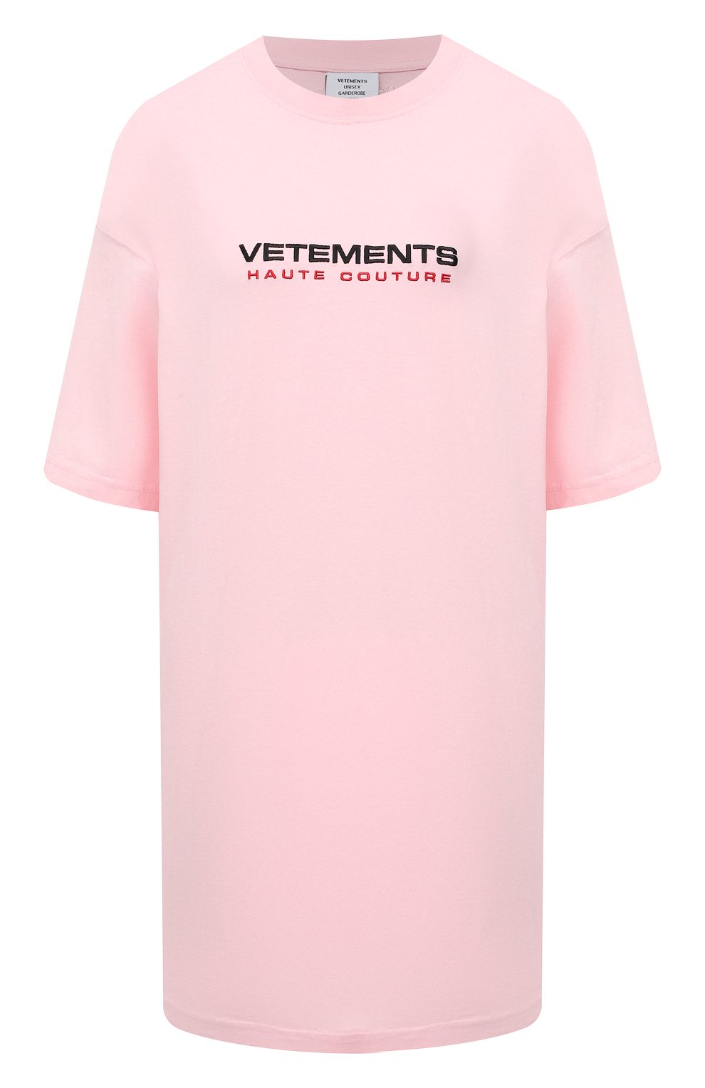 Хлопковая футболка VETEMENTS, арт. UE51TR470P 1610/W, фото 1
