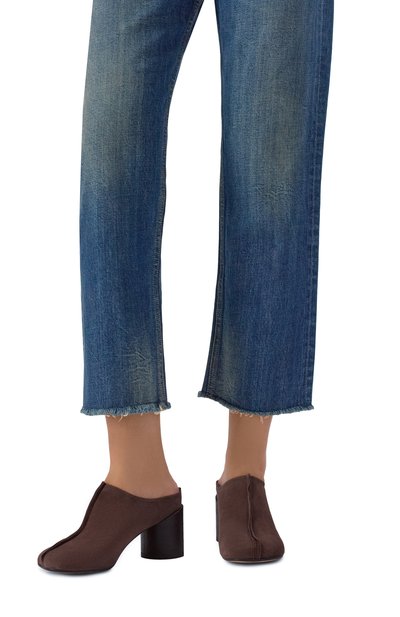 Замшевые мюли anatomic stitch-toe MM6, арт. S59WX0085/P6385, фото 2