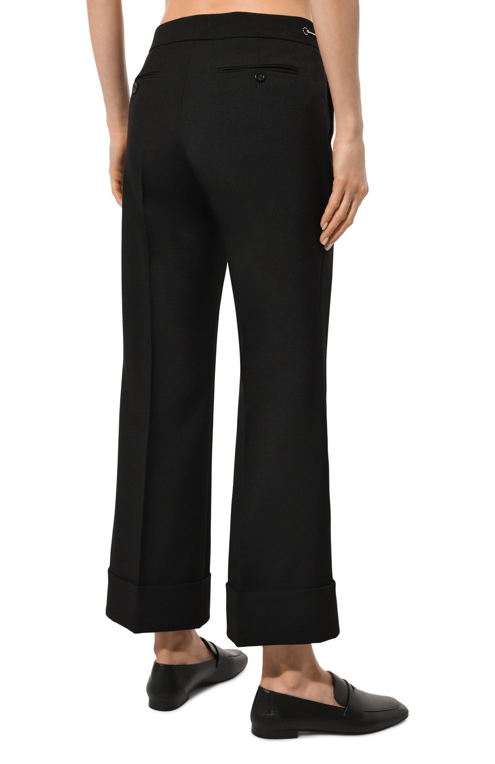Шерстяные брюки GUCCI, арт. 776315/ZHW51, фото 4