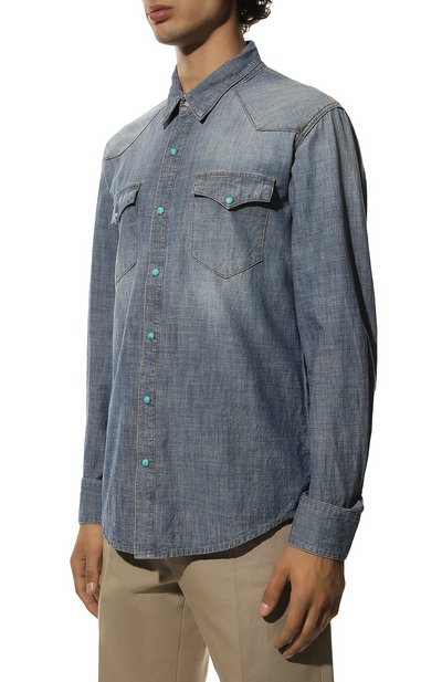 Джинсовая рубашка TWO MEN IN THE WORLD, арт. A1LGMC, AROLD, фото 3