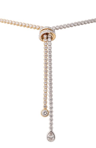 Колье hyperbola SWAROVSKI золотого цвета по цене 35400 руб., арт. 5752854, фото 3 Колье hyperbola SWAROVSKI, арт. 5752854, фото 3