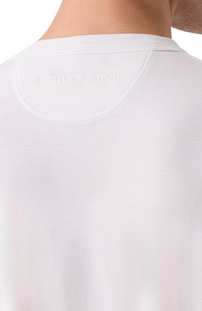 Шерстяная футболка STEFANO RICCI, арт. MNH5304600/WPA02T, фото 5