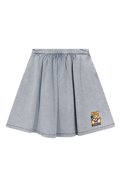 Джинсовая юбка MOSCHINO, арт. HDJ03L/L0E33/10-14