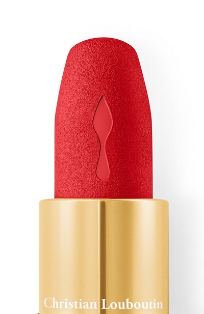 Помада для губ rouge louboutin velvet matte в мини-формате, оттенок diva fire 007m (3g) CHRISTIAN LOUBOUTIN цвета по цене 4700 руб., арт. 8435415066860, фото 3 Помада для губ rouge louboutin velvet matte в мини-формате, оттенок diva fire 007m (3g) CHRISTIAN LOUBOUTIN, арт. 8435415066860, фото 3