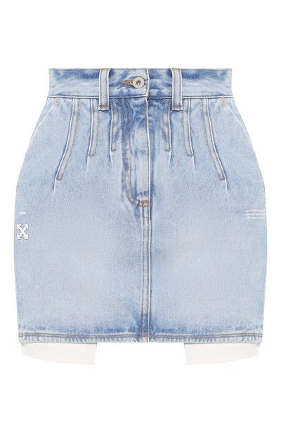 Женская джинсовая юбка OFF-WHITE, арт. 0WYF002S197730447100