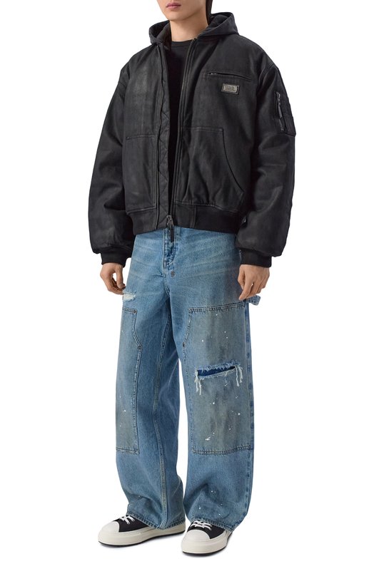 Хлопковая футболка Comme des Fuckdown CFABM01901 Чёрный  CFABM01901 Фото 2