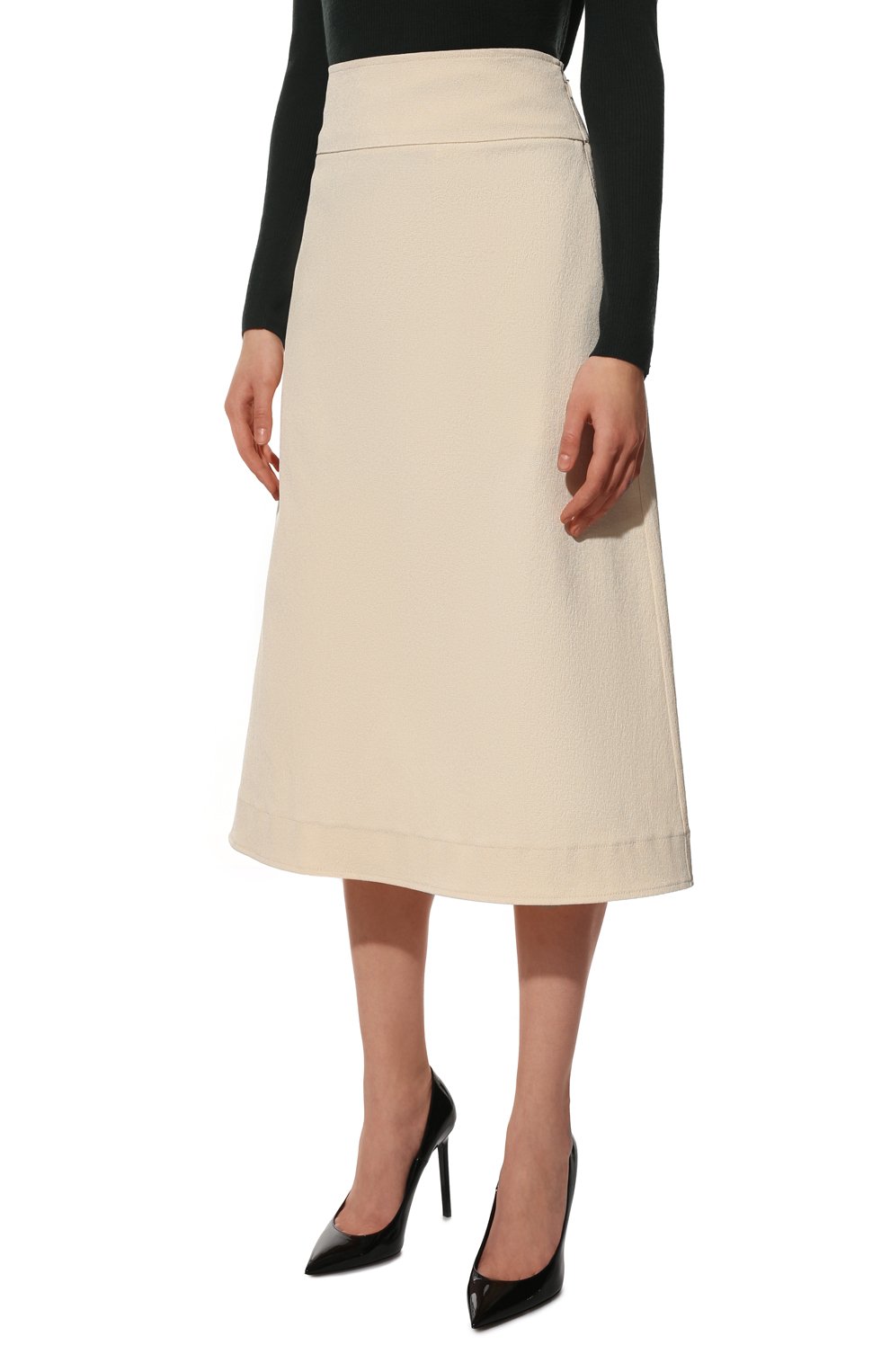 Юбка из вискозы и хлопка JIL SANDER, арт. JSPU725017-WU393008, фото 3