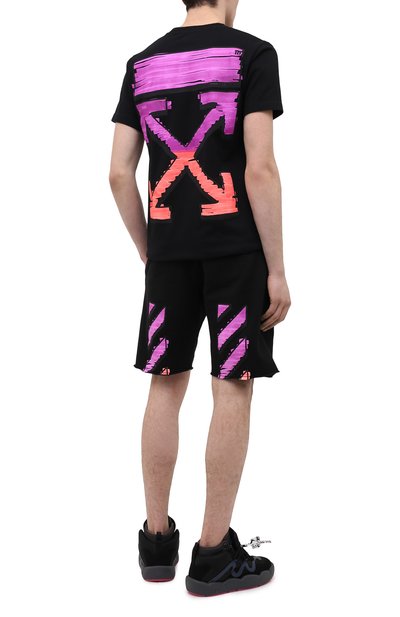 Хлопковая футболка OFF-WHITE, арт. 0MAA027R21JER003, фото 2