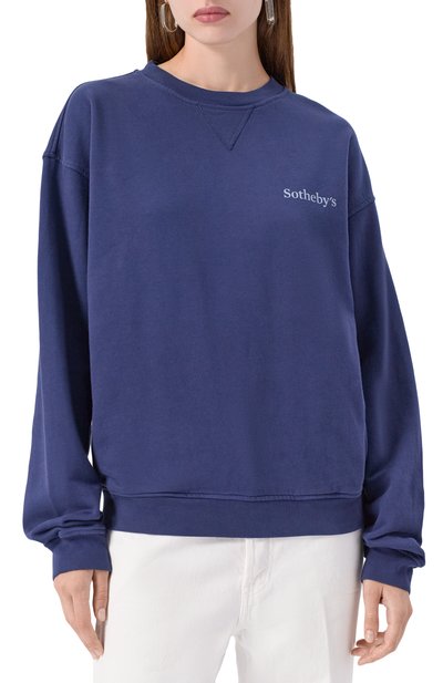 Хлопковый свитшот frame x sotheby's FRAME DENIM, арт. ME25JSS002, фото 3