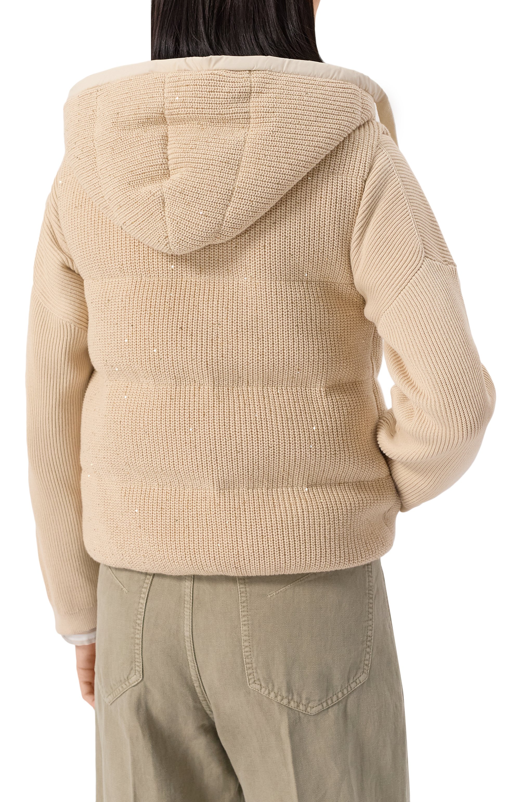 Пуховый жилет BRUNELLO CUCINELLI, арт. M0DVT2142, фото 4