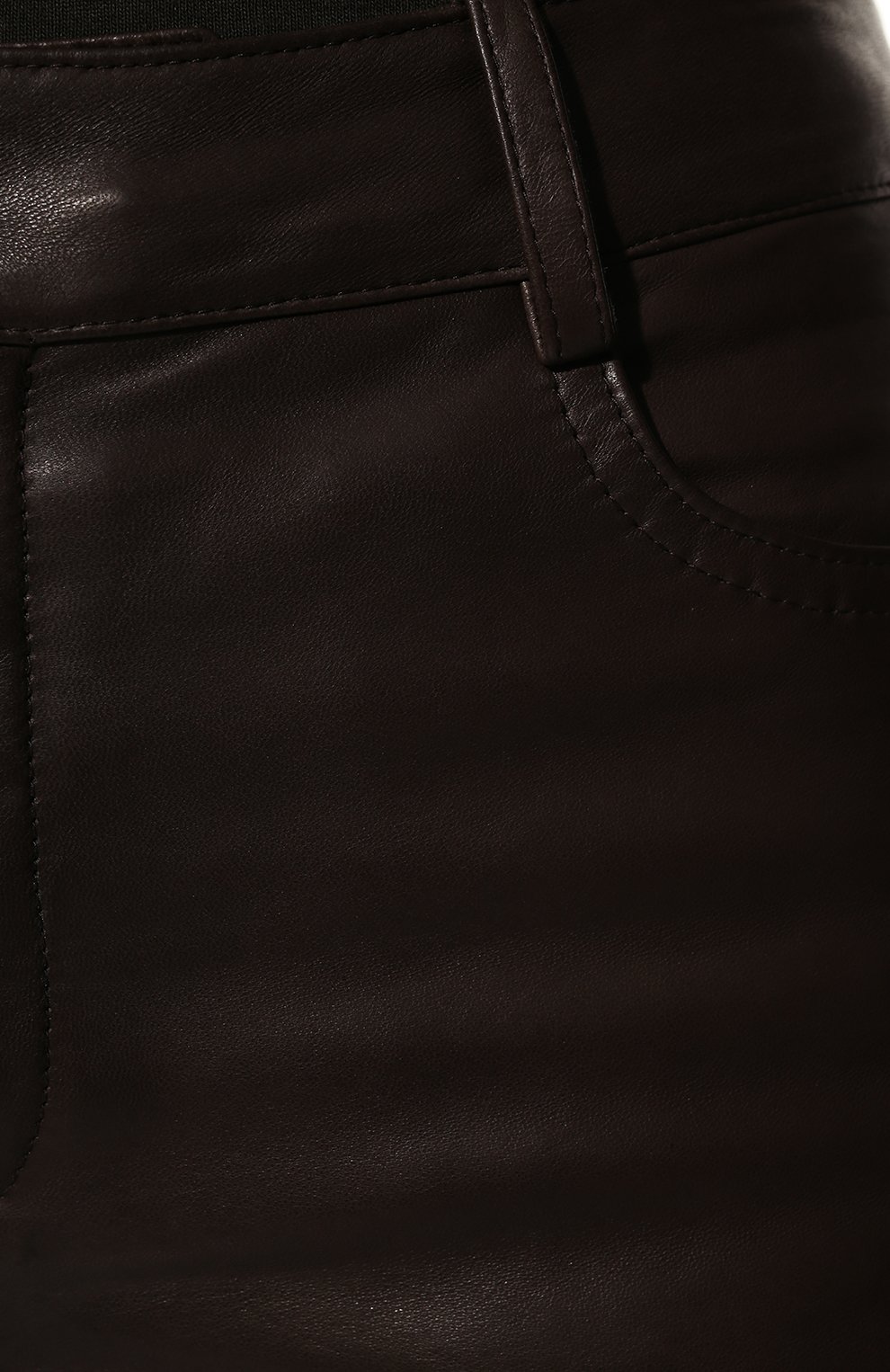 Кожаные брюки DROME, арт. DPD7135P/D1098P, фото 5