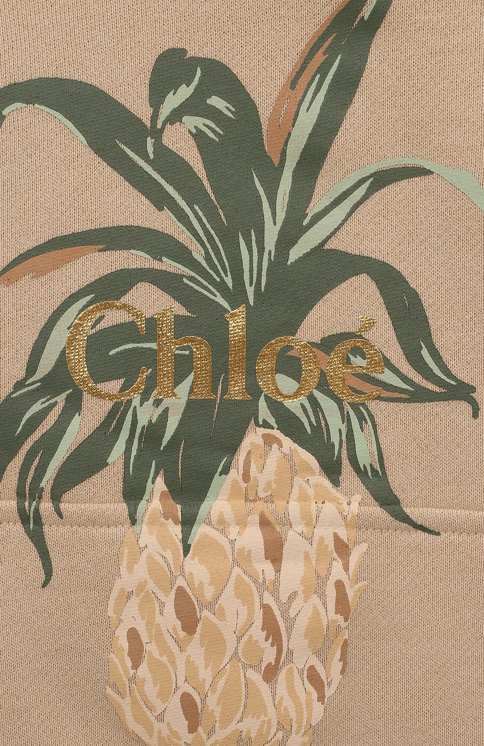 Хлопковое худи CHLOÉ, арт. C15D40, фото 3