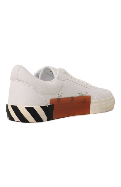 Текстильные кеды vulcanized OFF-WHITE, арт. 0MIA085S22FAB0010145, фото 5