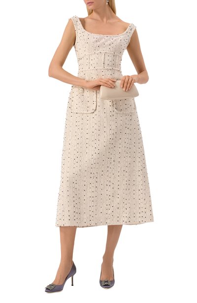 Текстильные туфли hangisi 70 MANOLO BLAHNIK, арт. 9XX-0662/SAT, фото 2