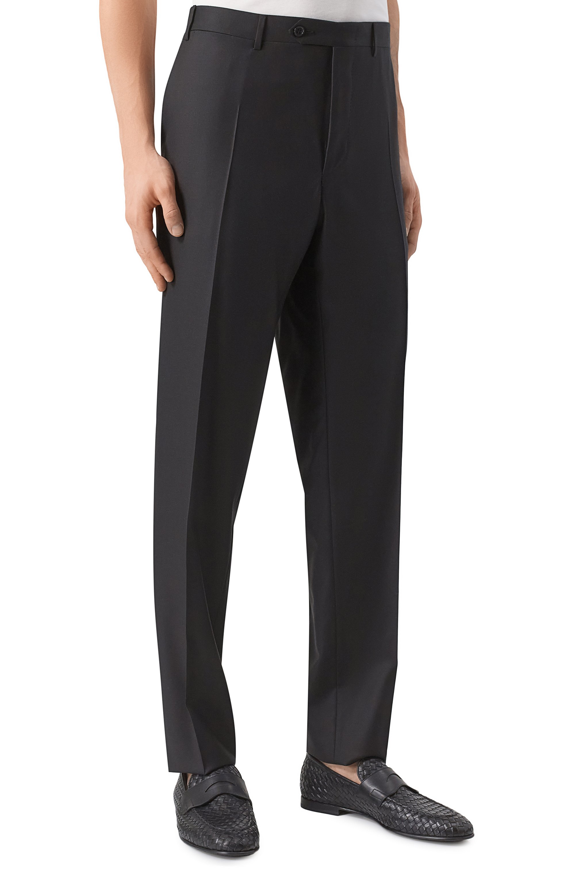 Шерстяные брюки CANALI, арт. 71019/AS10315, фото 3