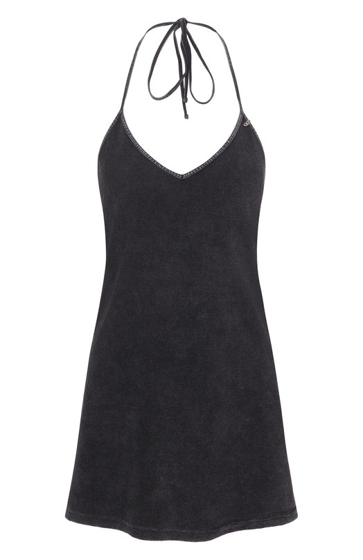 Хлопковое платье Diesel A21906/0PLCZ Чёрный A21906/0PLCZ