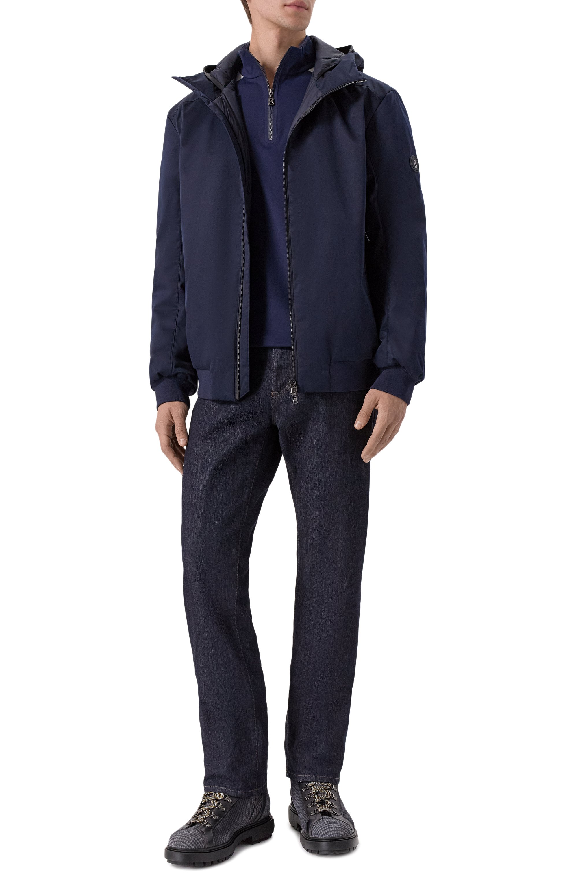 Анорак BOGNER темно-синего цвета по цене 29000 руб., арт. 51169791, фото 2 Анорак BOGNER, арт. 51169791, фото 2