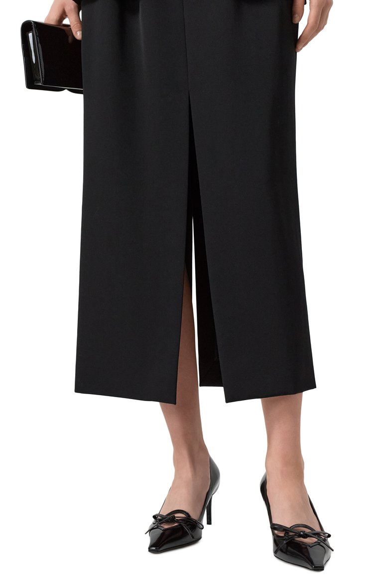 Женские кожаные туфли DOLCE & GABBANA черного цвета, арт. CD1855/A1037 | Фото 3 (Каблук высота: Средний; Подошва: Плоская; Материал внутренний: Натуральная кожа; Драгоценные камни: Проставлено; Материал сплава: Проставлено; Материал внешний: Натуральная кожа; Каблук тип: Шпилька)