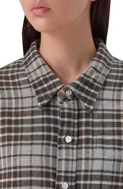 Хлопковая рубашка R13, арт. R13WR075-R560B/W, фото 5