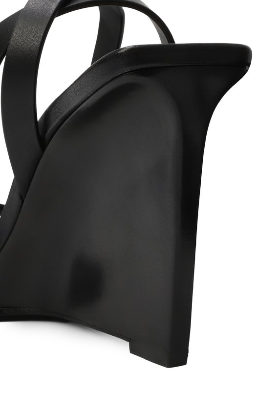Кожаные босоножки May Saint Laurent 822392/DWE00 Чёрный  822392/DWE00 Фото 7