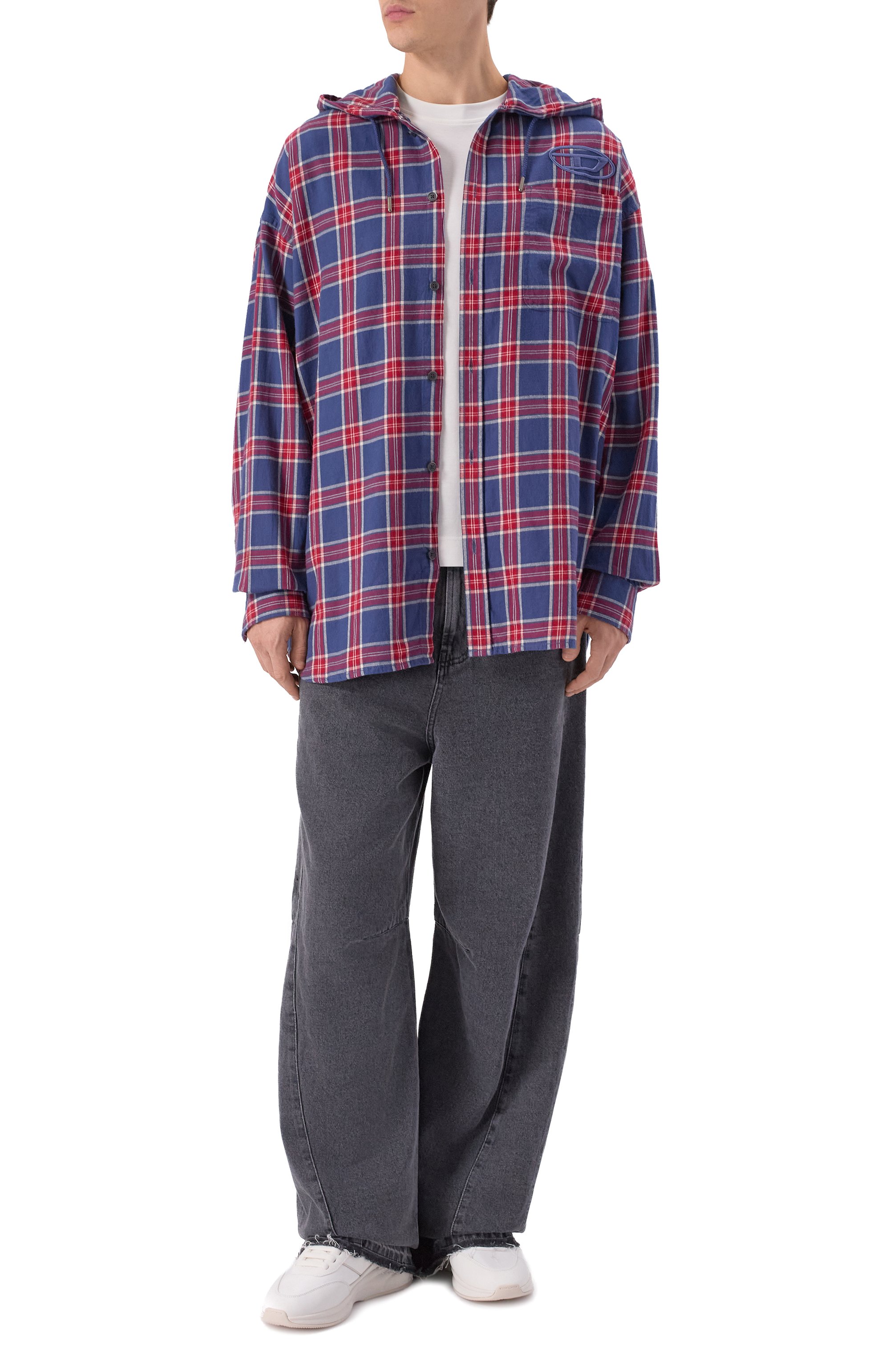 Хлопковая рубашка DIESEL, арт. A19446/0AJFI, фото 2