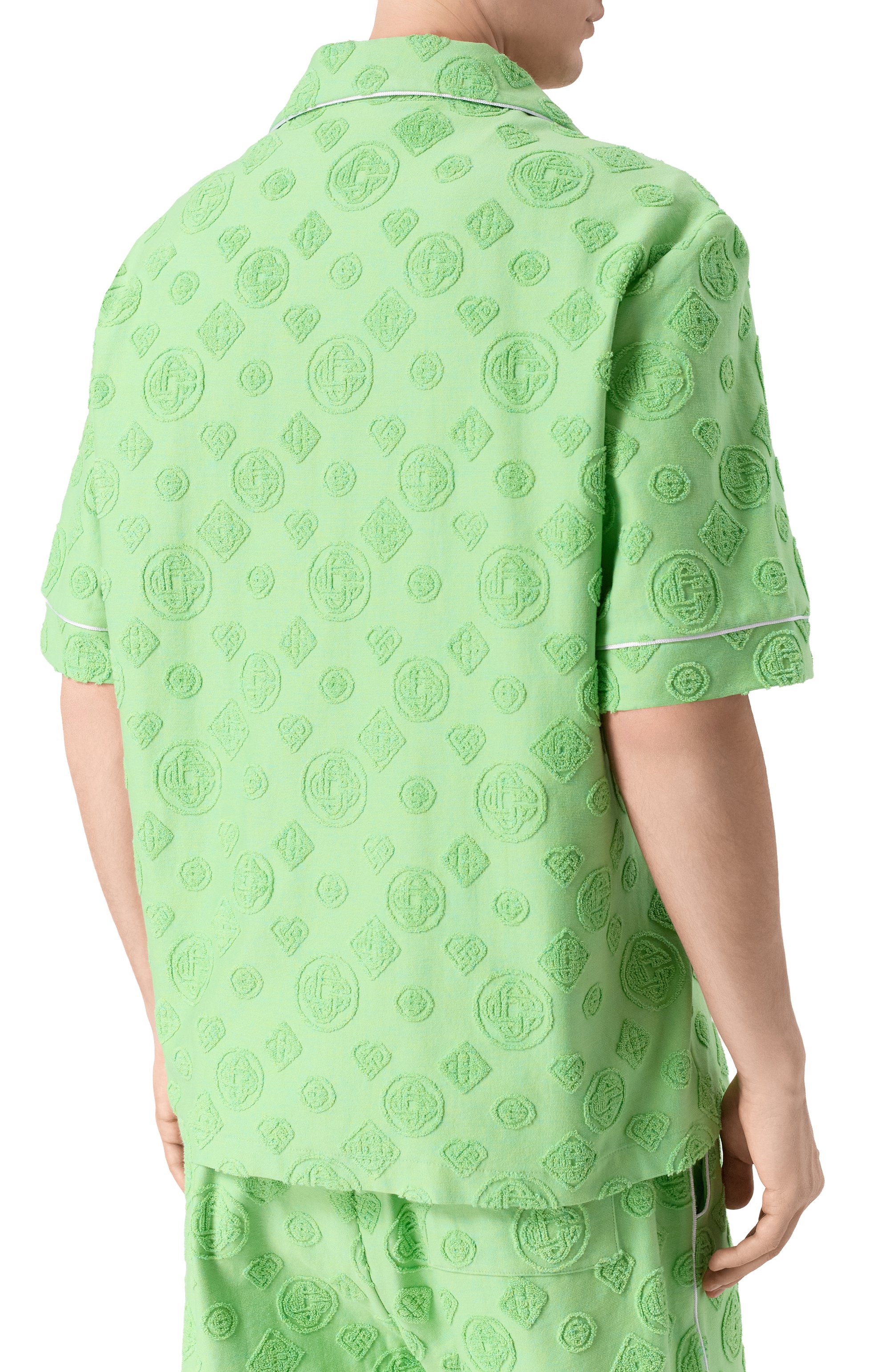 Хлопковая рубашка CASABLANCA, арт. M-SP26-SH-085-01, фото 4