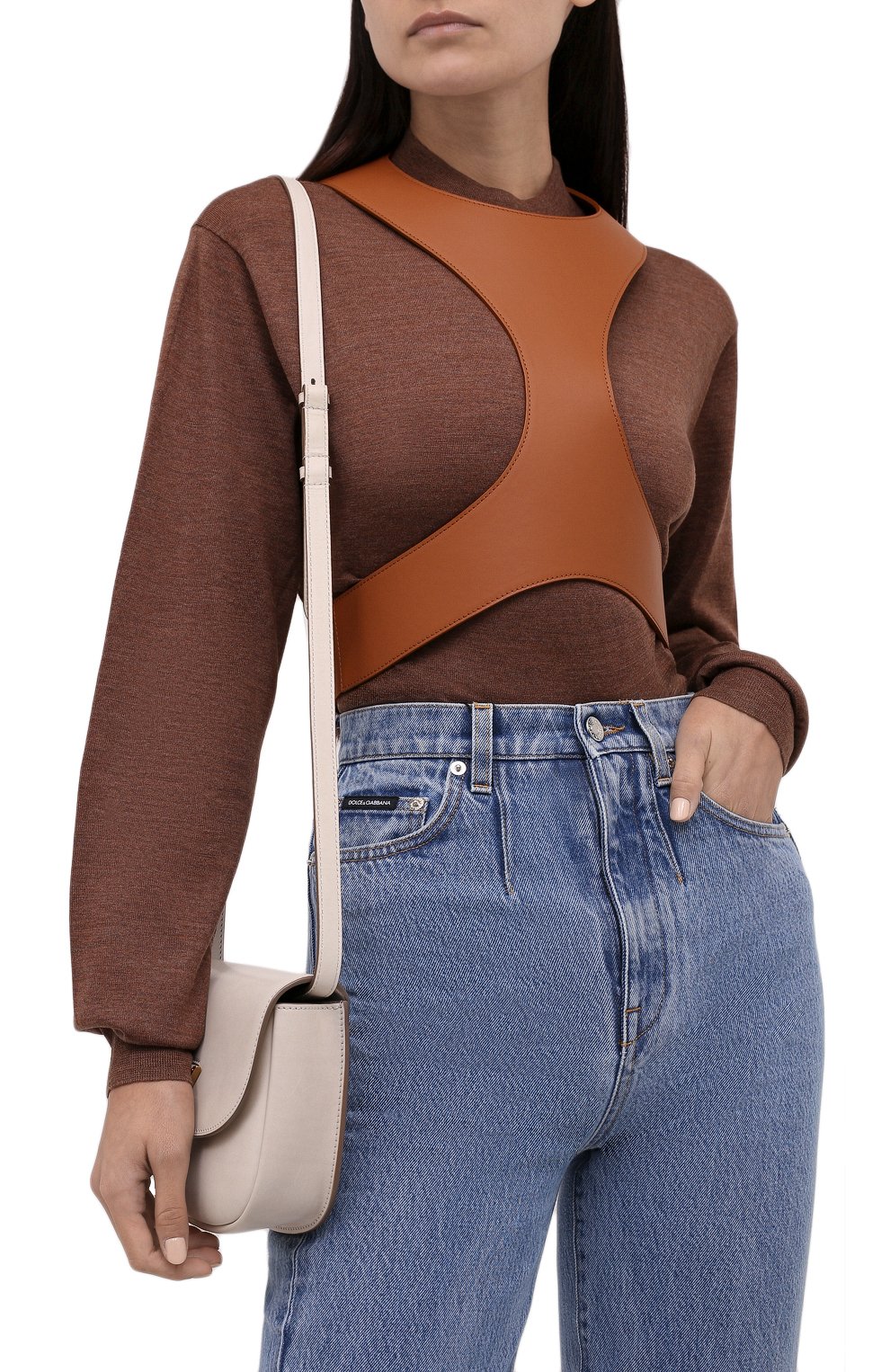 Кожаная портупея LOEWE, арт. S540Y21L03, фото 2