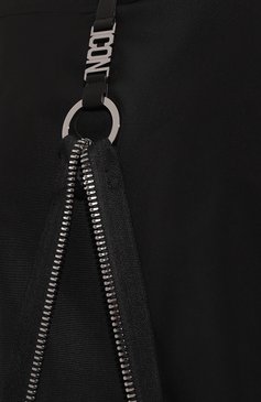 Мужская хлопковая рубашка DSQUARED2 черного цвета, арт. S79DL0039/S36275 | Фото 5 (М�анжеты: На пуговицах; Рукава: Длинные; Рубашки М: Regular Fit; Воротник: Акула; Случай: Повседневный; Длина (для топов): Стандартные; Материал сплава: Проставлено; Материал внешний: Хлопок; Принт: Однотонные; Драгоценные камни: Проставлено; Стили: Кэжуэл)