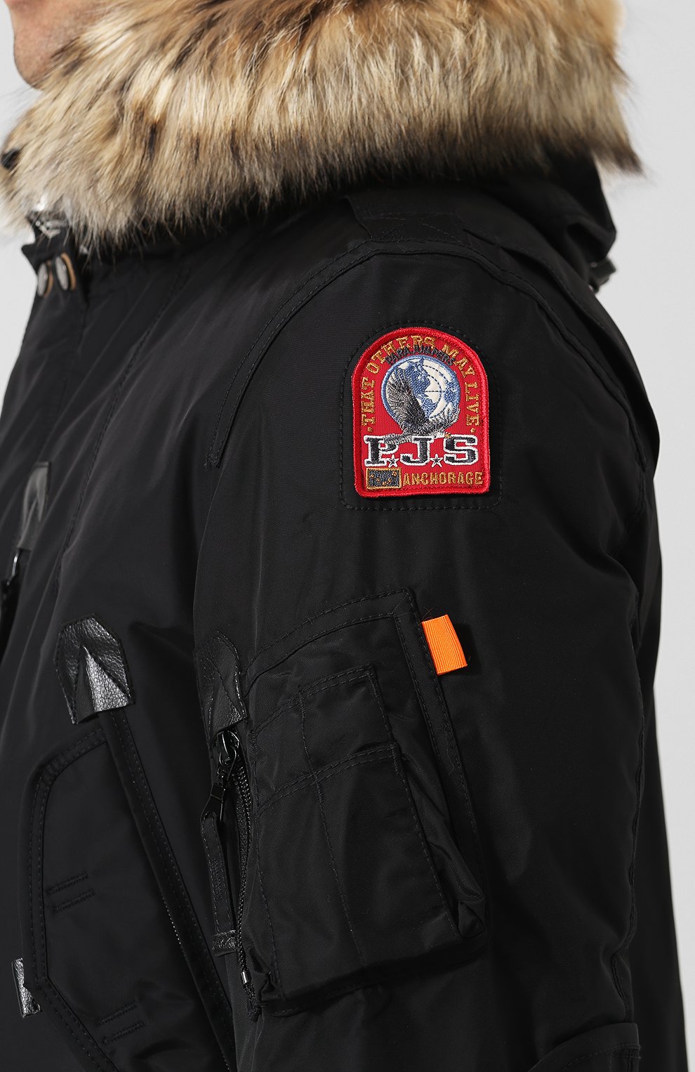 Пуховая парка right hand с меховой отделкой PARAJUMPERS, арт. MA03/RIGHT HAND, фото 5