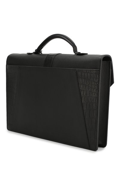 Портфель из кожи крокодила ZILLI, арт. MJL-0BB08-A0490/0001/CPOR, фото 3