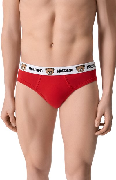 Мужские комплект из двух брифов MOSCHINO, арт. A1301/4402
