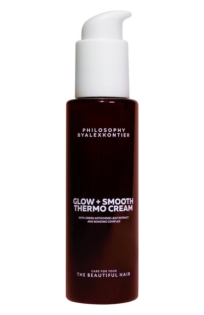 Термозащитный несмываемый крем-кондиционер для блеска и гладкости (110ml) PHILOSOPHY BY ALEX KONTIER бесцветного цвета по цене 3500 руб., арт. 4610030821306, фото 1 Термозащитный несмываемый крем-кондиционер для блеска и гладкости (110ml) PHILOSOPHY BY ALEX KONTIER, арт. 4610030821306, фото 1