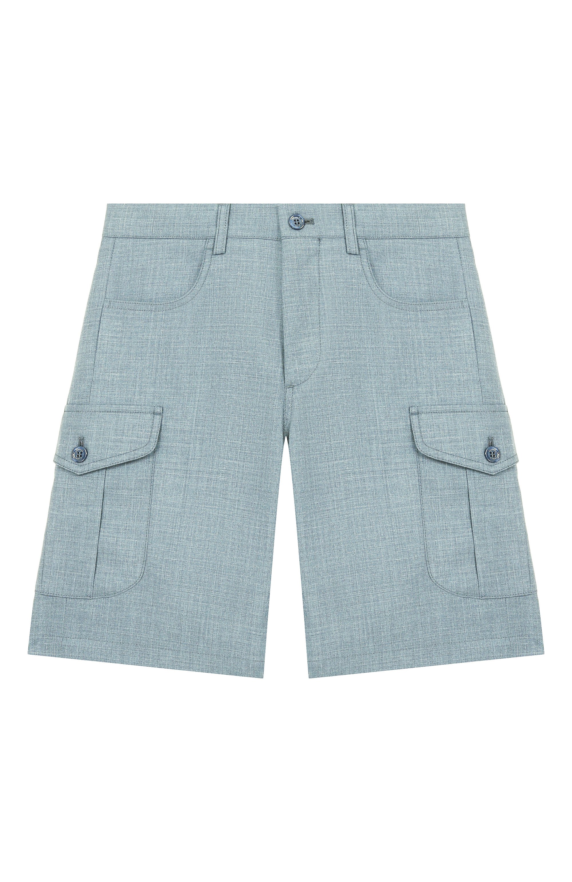 Шорты из шерсти и шелка STEFANO RICCI JUNIOR, арт. Y1T6100320/WKL07U, фото 1