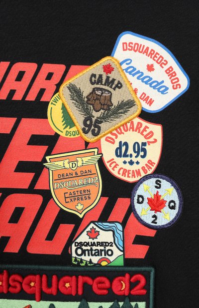 Хлопковая футболка DSQUARED2, арт. DQ3165/D0ACD, фото 3