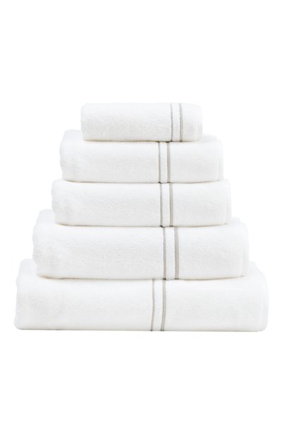 Набор из пяти полотенец layering embroidery FRETTE, арт. FR6940 D1100 5PZD