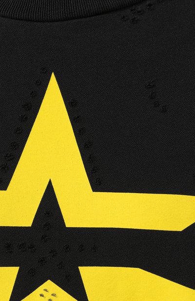 Хлопковый свитшот DIESEL, арт. 00SY78/0BAWJ, фото 5