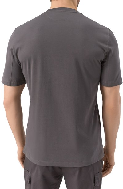 Хлопковая футболка BRUNELLO CUCINELLI, арт. M0B131308, фото 4