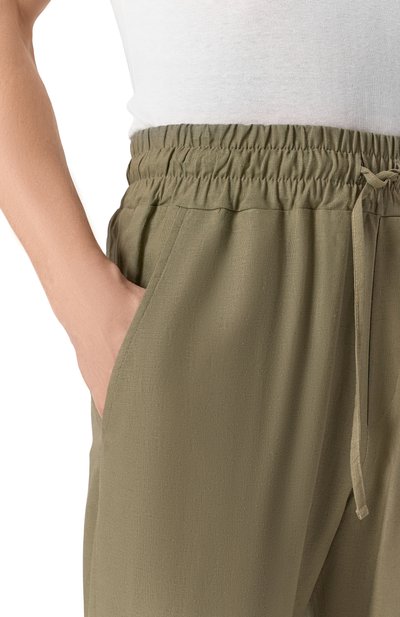 Брюки изо льна и вискозы HINNOMINATE, арт. HMABM01349, фото 5